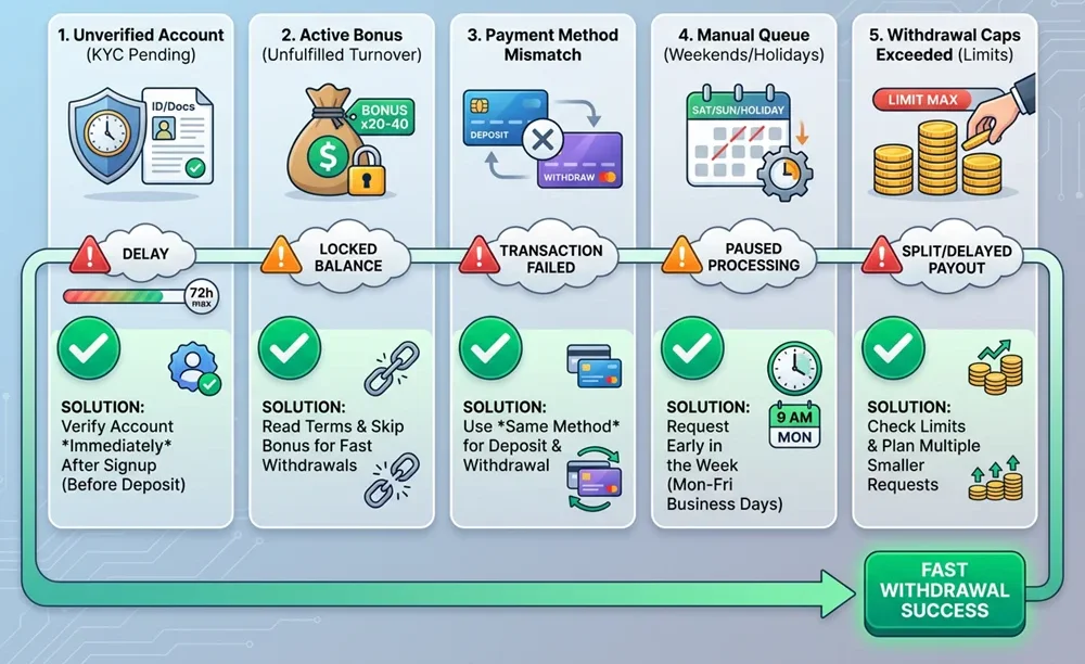 Possible difficulties in withdrawing funds from trading platforms